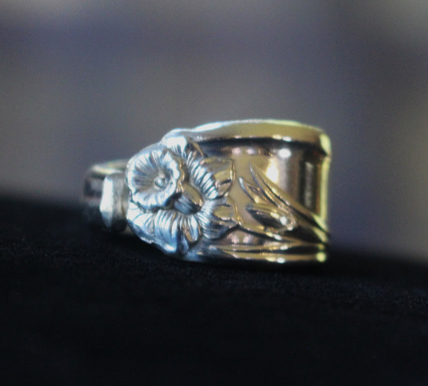 Silver Plate Silverware Ring