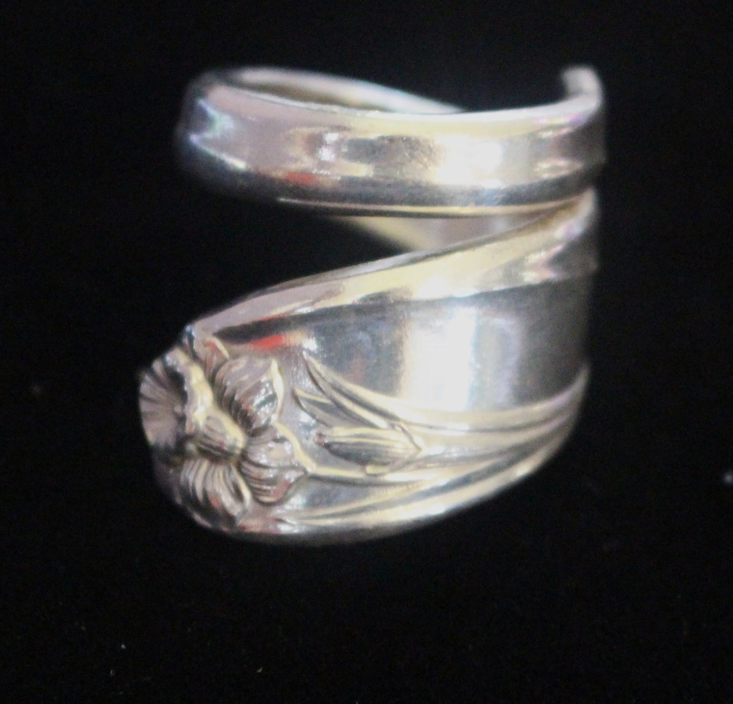 Silver Plate Silverware Ring