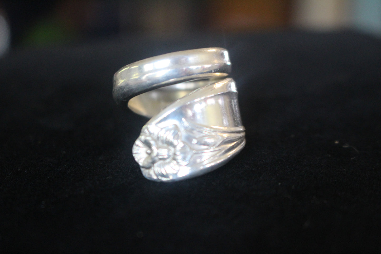 Silver Plate Silverware Ring