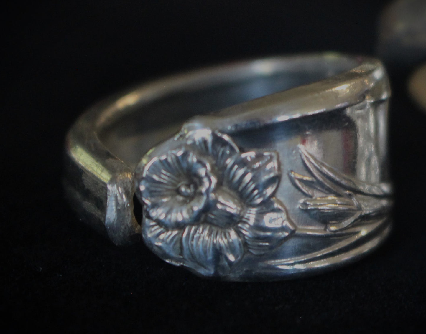 Silver Plate Silverware Ring