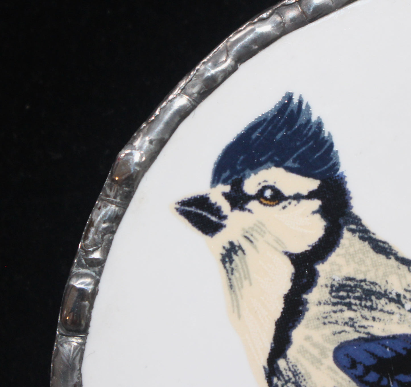 Blue Jay on Branch Ornament