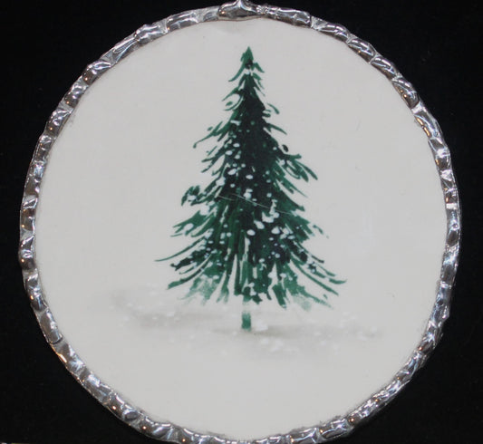 Winter Pine Ornament