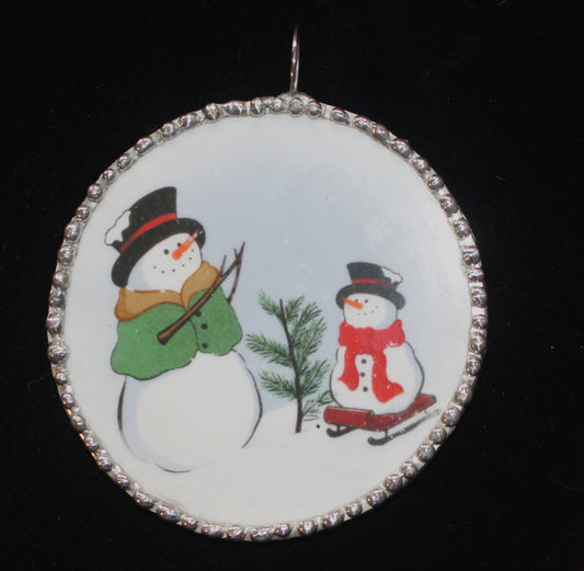 Snowman Friends Ornament