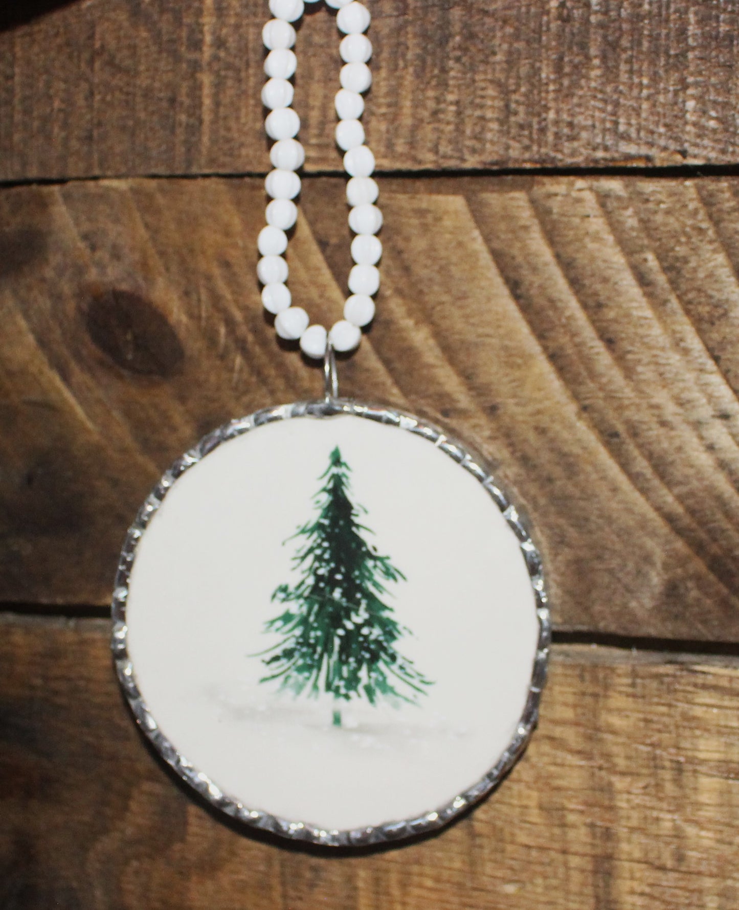 Winter Pine Ornament