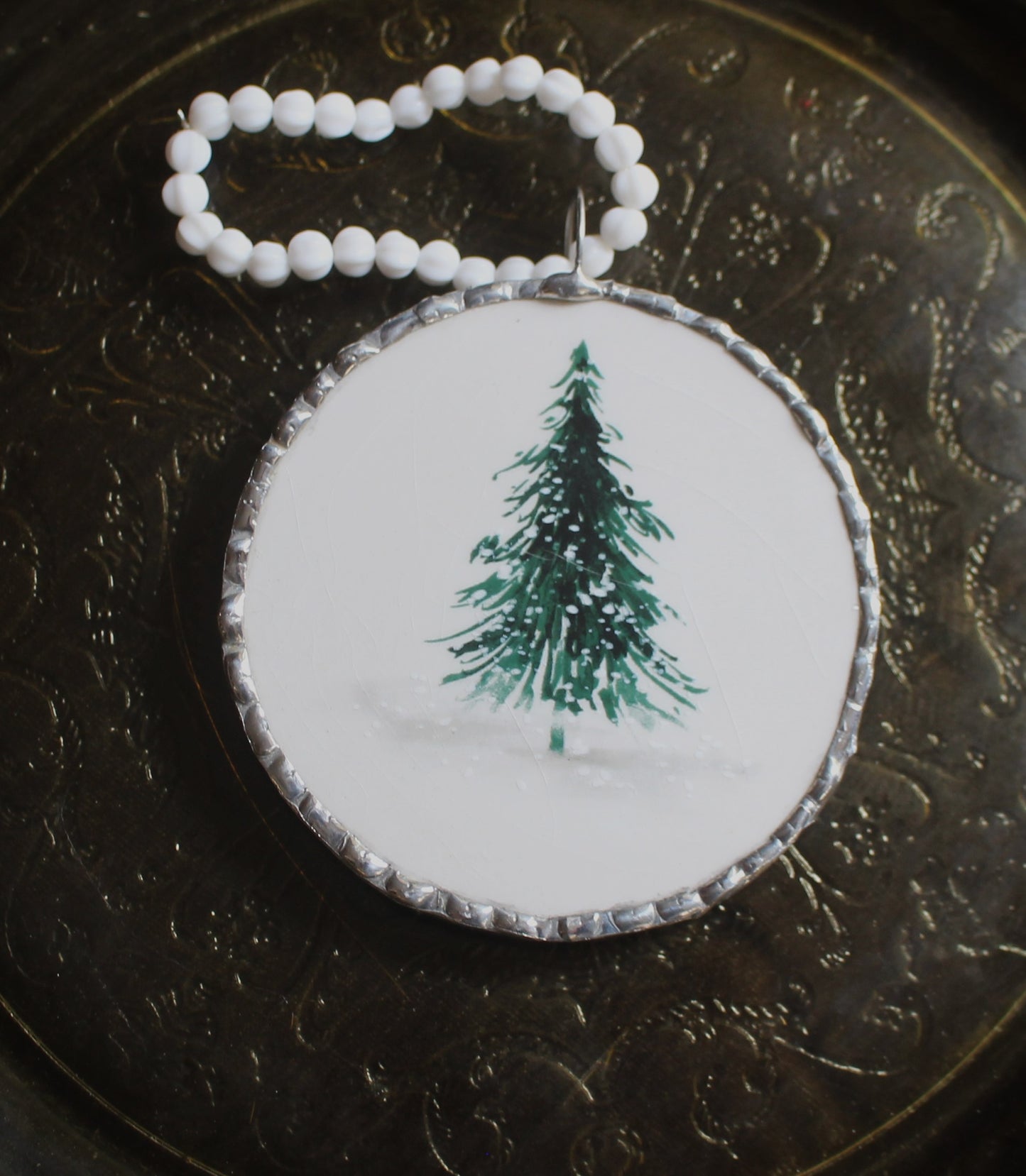 Winter Pine Ornament