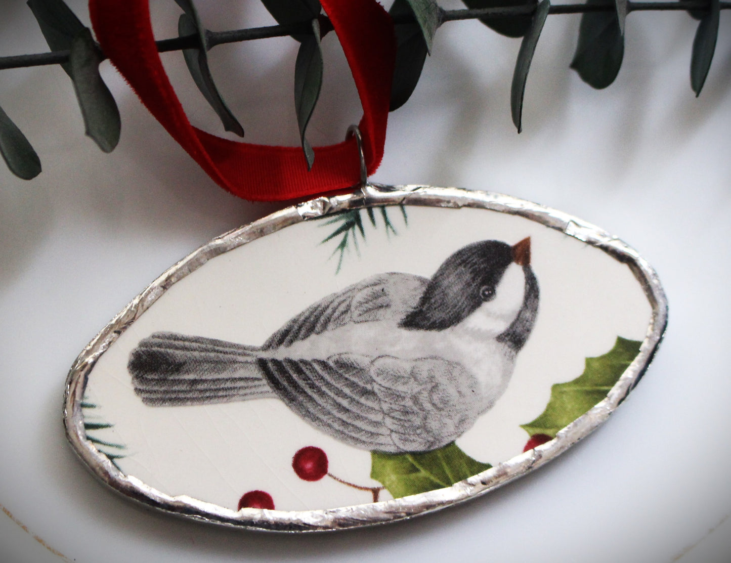 Chickadee Ornament