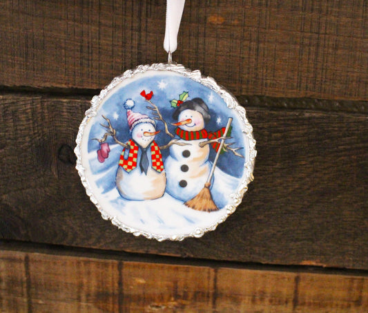 Snowman Pair Ornament