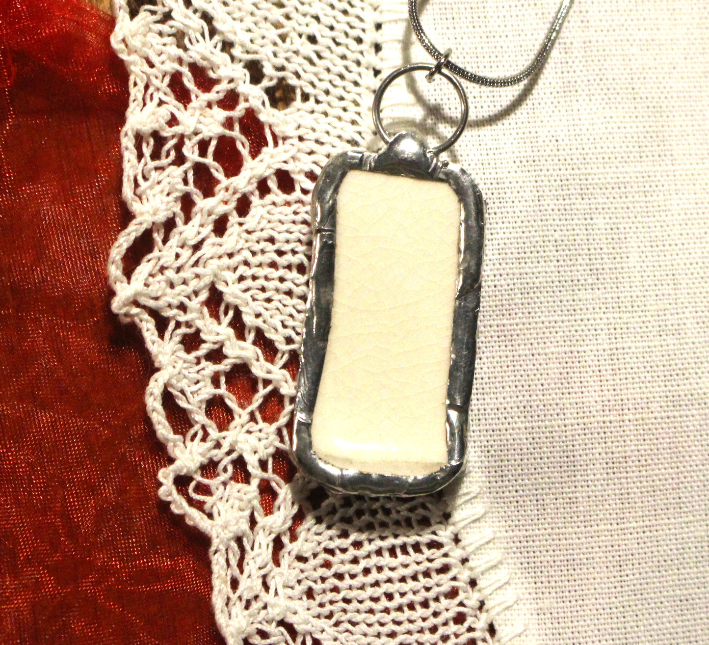 Oh Christmas Tree Rectangle Pendant