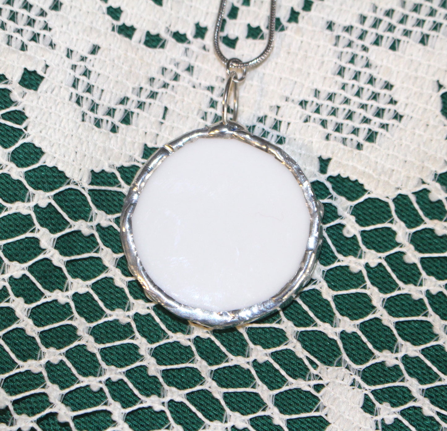 Holly Berry Round Large Pendant